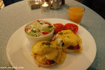 
�D���X���F �X Eggs Benedict (HK$60)�CMuffin���۫p�p�����L�Acreamy���J�աA�A��W���o�A�O�W�J�ġA��HGrilled Tomato�BGarden Salad�M�A���ġA��b���ں����ܷ��C�B�ͩMopenrice�G�M�S�����п��O : )