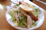 
Classic Caesar Salad with Grilled Chicken Breast (HK$88)�R�����ڭ̷Q���������o�h�T����homemade dressing�D�`�X�ڭ̪��f���A�g�T