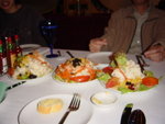 salad by Nic, Me & Fiona respectively