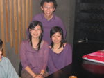 people in purple