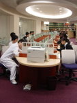 inside lib, computer area