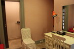 bridal room with small toilet