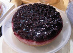 
Blueberry mousse cake