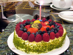 
Birthday cake from Cova