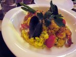 
Seafood risotto