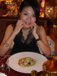 My Favorite Entree in 8 Courses, Scallop + Truffle + Green Apple, Yum~*