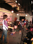 Before the show everything was alrite.