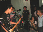 Ming the Tekken Boy singing along.