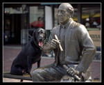 who's the statue here?