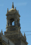 A tower of an old building (School district) in Frisco