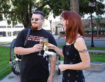 Toasting, and with liquid