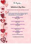 Valentine's Day Menu 2007